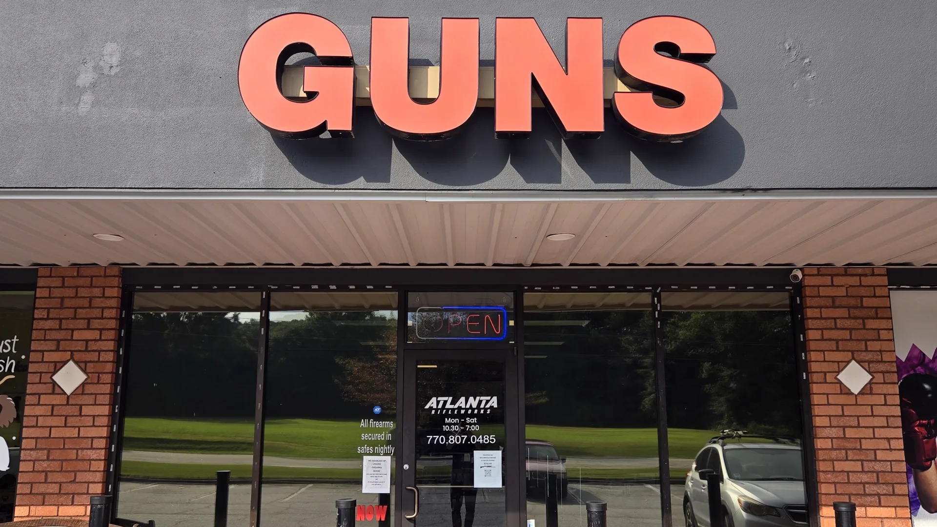 Atlanta Rifleworks storefront in Loganville, Georgia